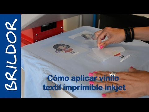 Cómo aplicar vinilo textil imprimible en impresora inkjet