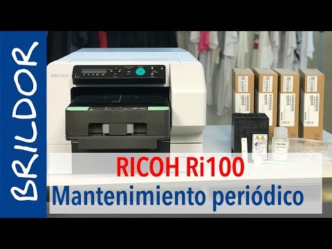 Mantenimiento RICOH Ri100