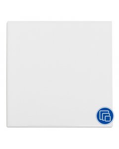 Carrelage carré blanc pour sublimation