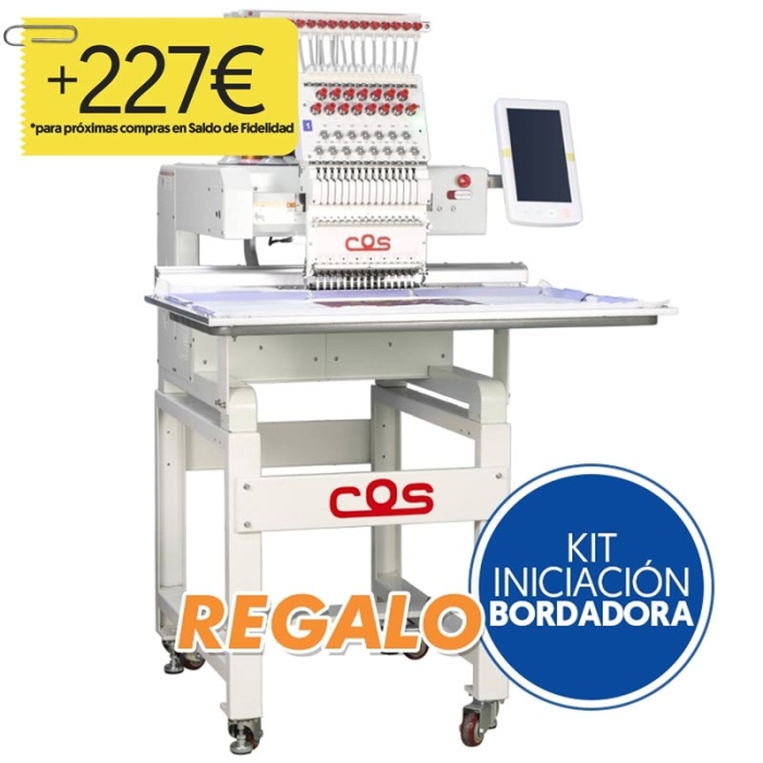 Máquina de bordar COS-W 1501G y sus accesorios - Regalo