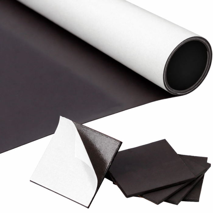 Láminas imantadas flexibles autoadhesivas