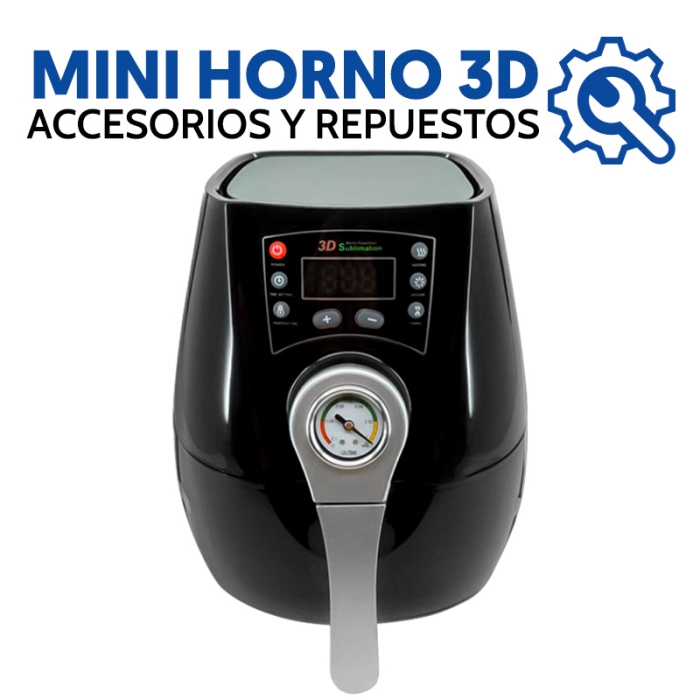 Accesorios y recambios para Mini Horno de sublimación 3D Accesorios y recambios para Mini Horno de sublimación 3D