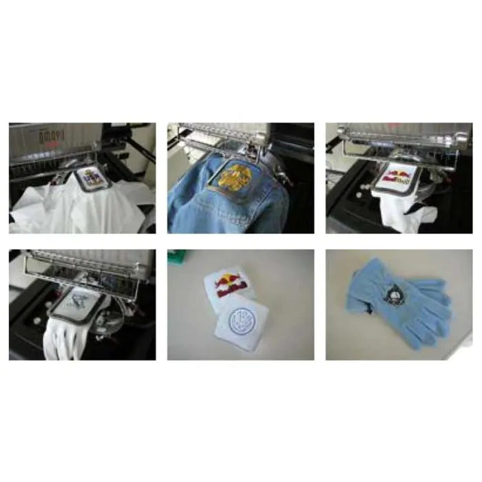 Bastidores para bolsillos para bordadoras Melco - aplicaciones