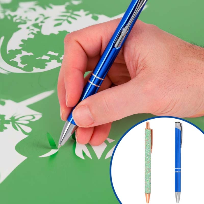 Stylos anti-bulles et séparateurs de vinyle