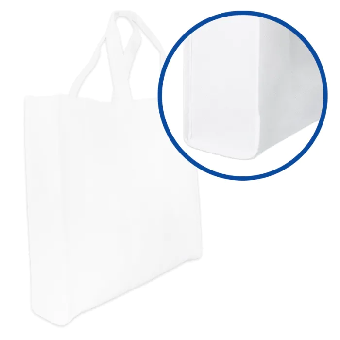 Bolsa de tela TST con asas - Fuelle lateral