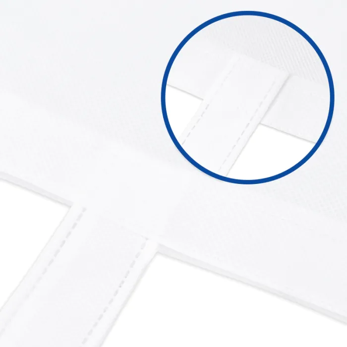 Bolsa de tela TST con asas - Detalle costuras