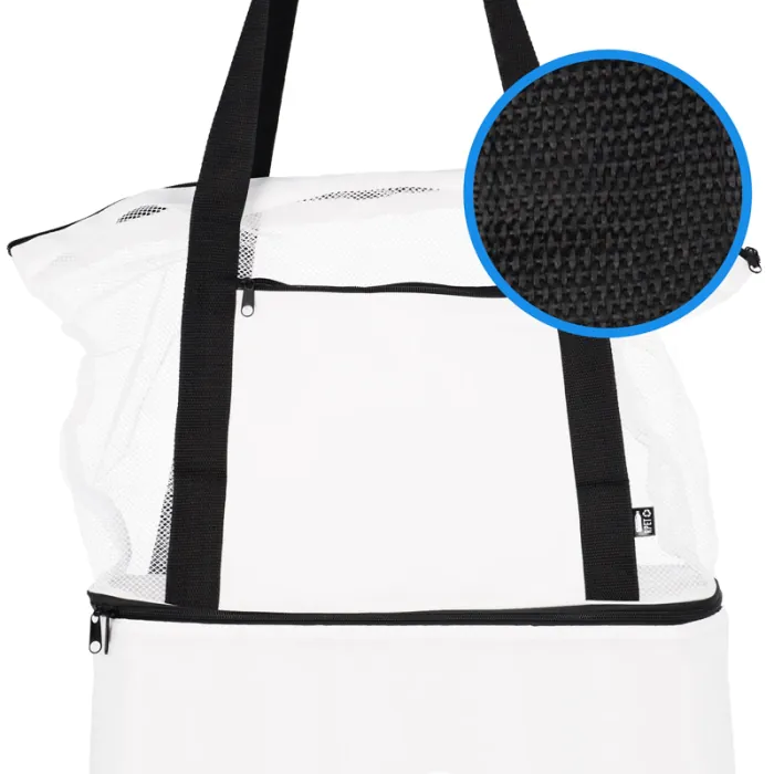 Sublimatable cooler bags with grille - Fabric handle