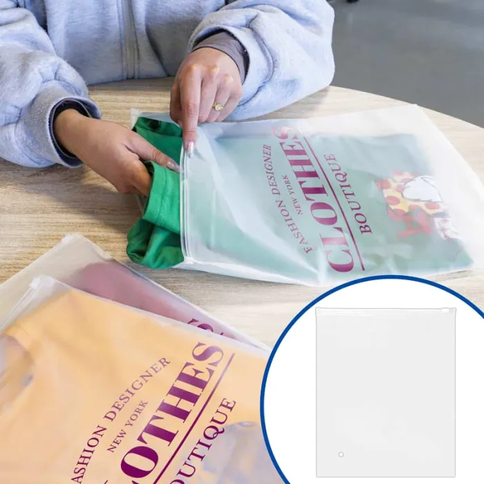 Bolsas traslúcidas con cierre zip BRILDOR ®