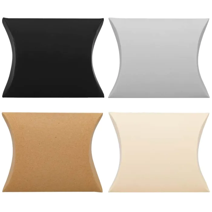 Boîtes oreiller en carton - Couleurs