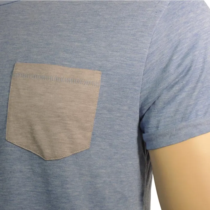 Camisetas 140g sublimables - Bolsillo en el pecho