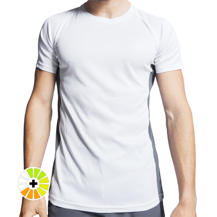 Camisetas técnicas bicolor 140g sublimables