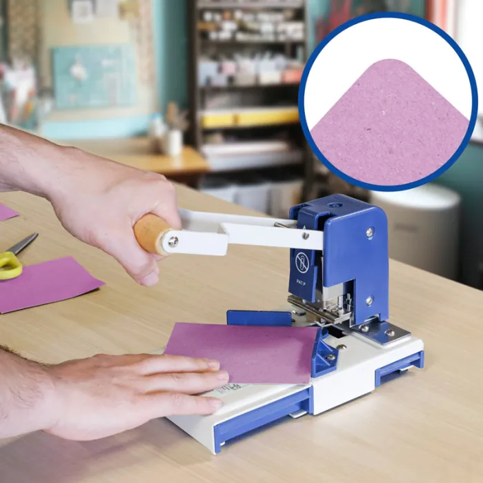 Redondeadora de esquinas - Ejemplo de uso