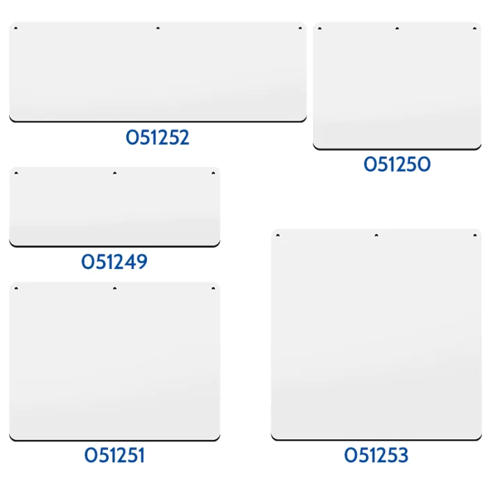 Carteles abierto/cerrado sublimables - Formatos