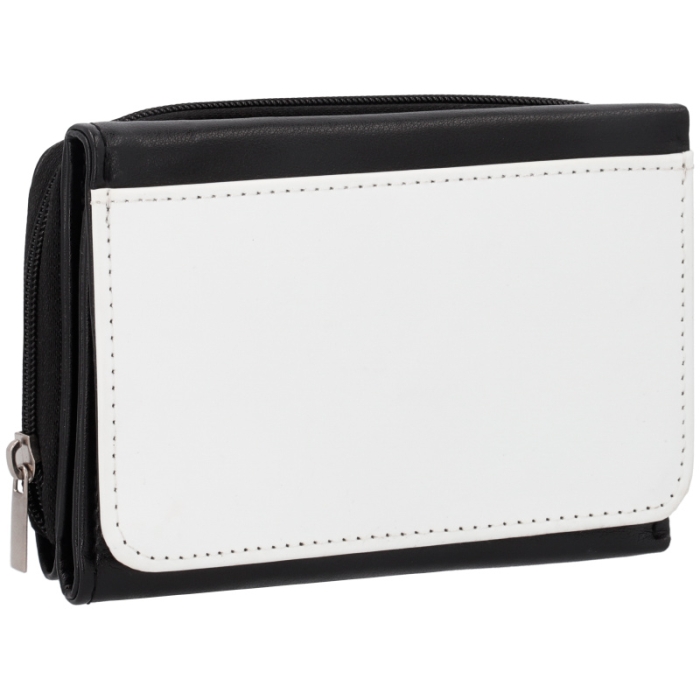 Cartera monedero polipiel negro 8x12 sublimable