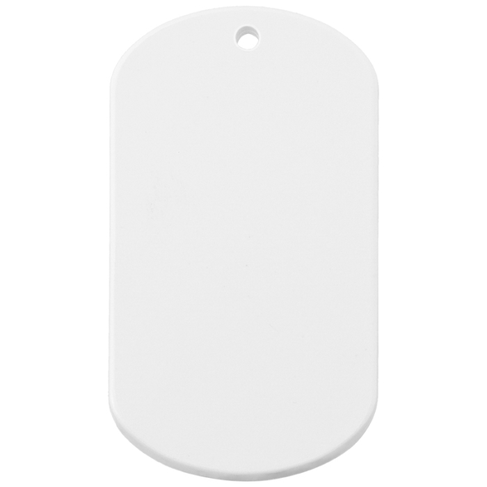 Plaque pour animaux de compagnie en plastique 4mm sublimable