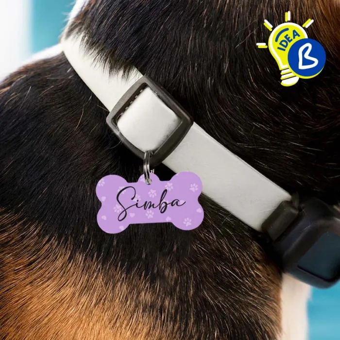 Chapas para mascotas de plástico 2mm sublimable BRILDOR ®