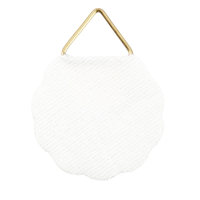 Crochets en tissu gommé