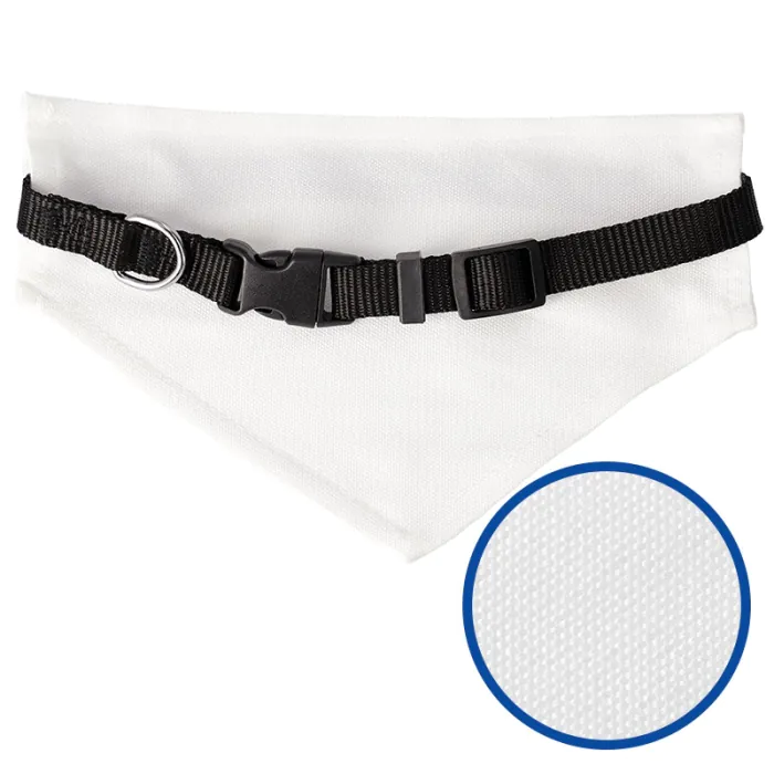 Collares para mascotas con pañuelo - Detalle tejido