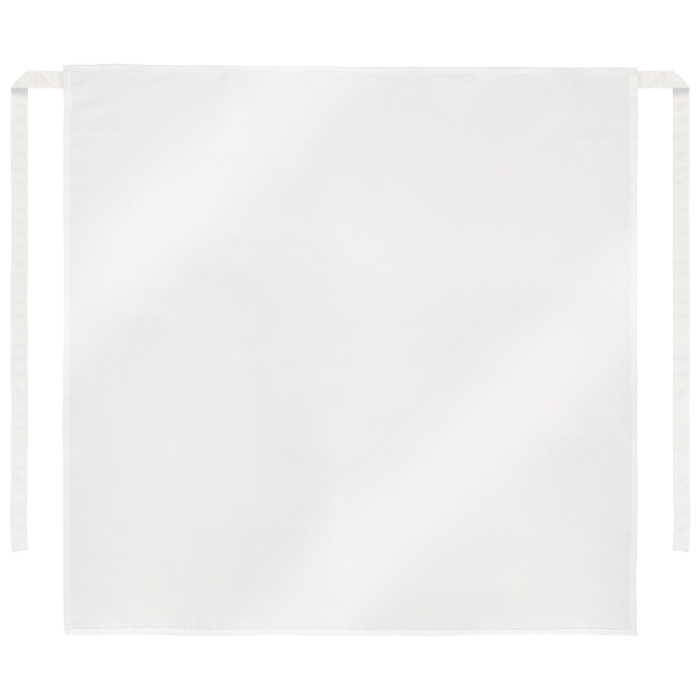 Tablier blanc de type français pour sublimation