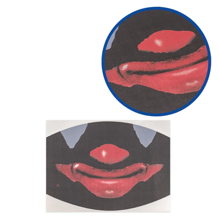 Diseño transfer para mascarillas Cara Joker - Tintas de sublimación