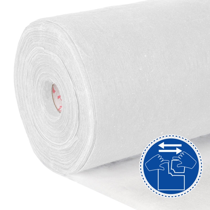 Entoilage déchirable multidirectionnel – 100 % viscose encollée