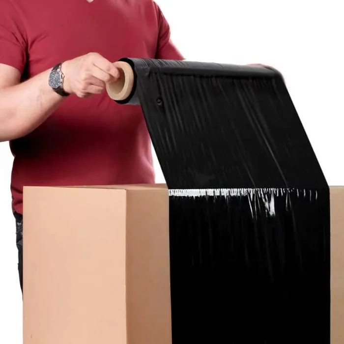 Films retráctiles para paletizar - Ejemplo de uso