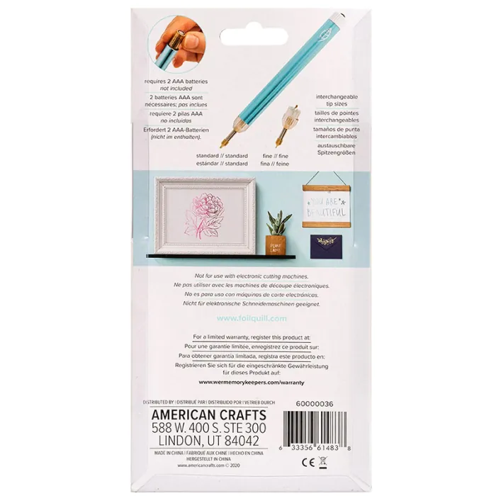 Foil Quill Cordless Freestyle Pen We R - Cordless Pen | BRILDOR ®