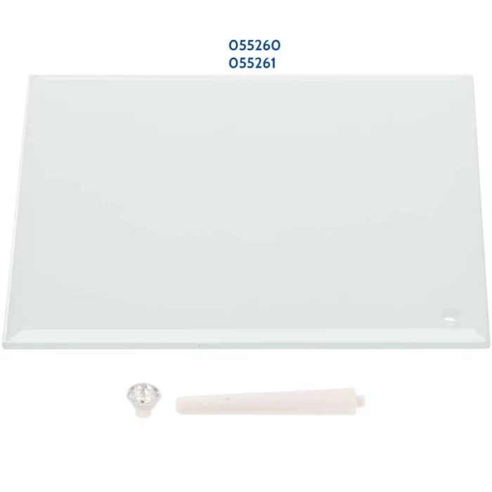 Fotopaneles de cristal esmerilado sublimable - Piezas modelos 1 soporte