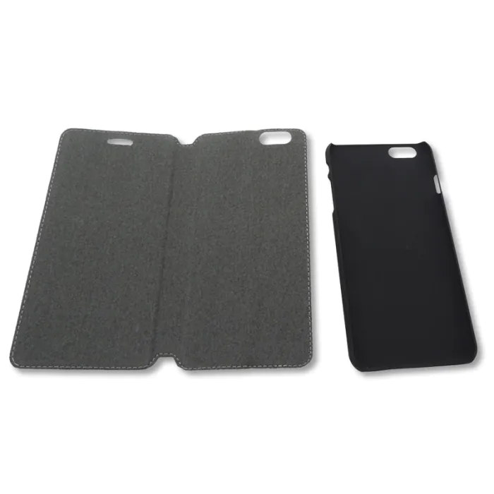 Funda de simil piel para iPhone 6 Plus - Zona interna + carcasa