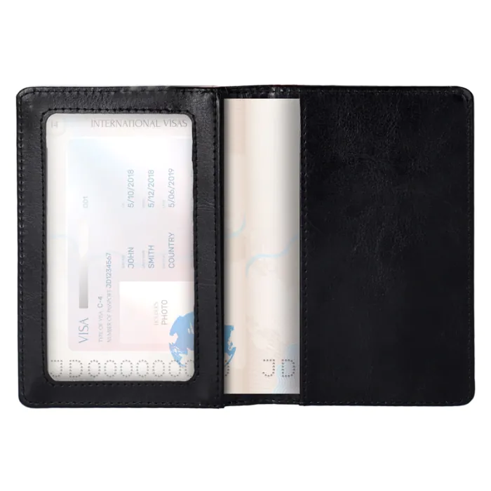 LHiDS Étui De Passeport En Similicuir Avec Protection RFID