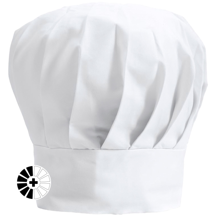 Gorros de chef con velcro Gorros de chef con velcro