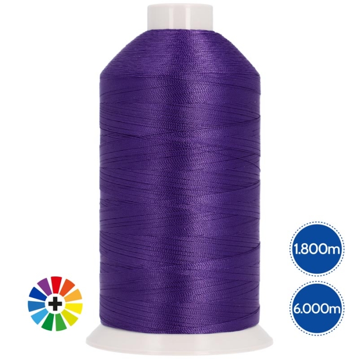 Hilo de coser AT40/2 Poliéster 100% Alta Tenacidad Hilo de coser AT40/2 Poliéster 100% Alta Tenacidad