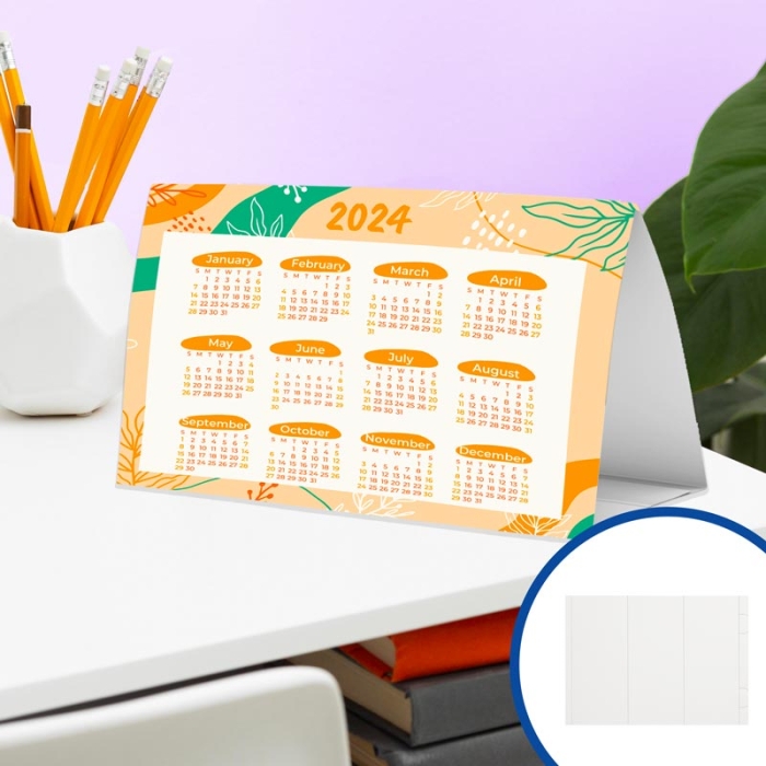 A4 Plastic Tri-fold Printable Sheet