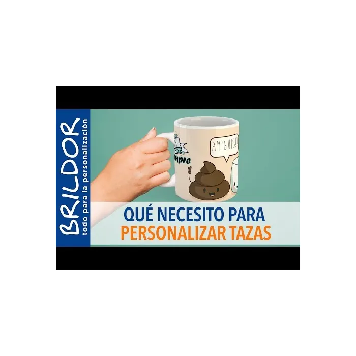 Taza sublimable interior preimpreso "Día de la Madre"