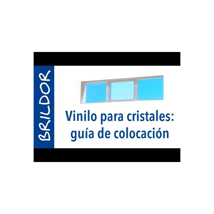 Vinilo para cristales decorativo esmerilado con diseños de Réflectiv