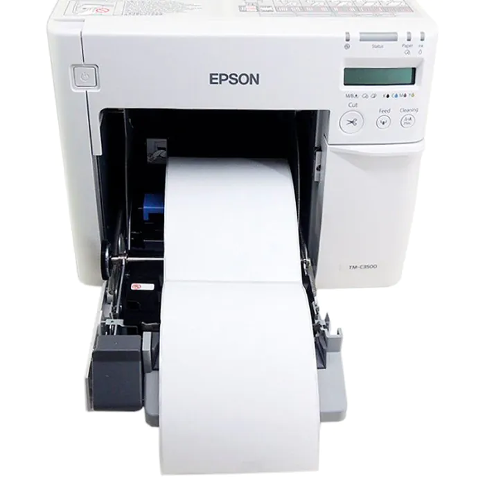 Impresora para etiquetas Epson TM-C3500 y sus consumibles