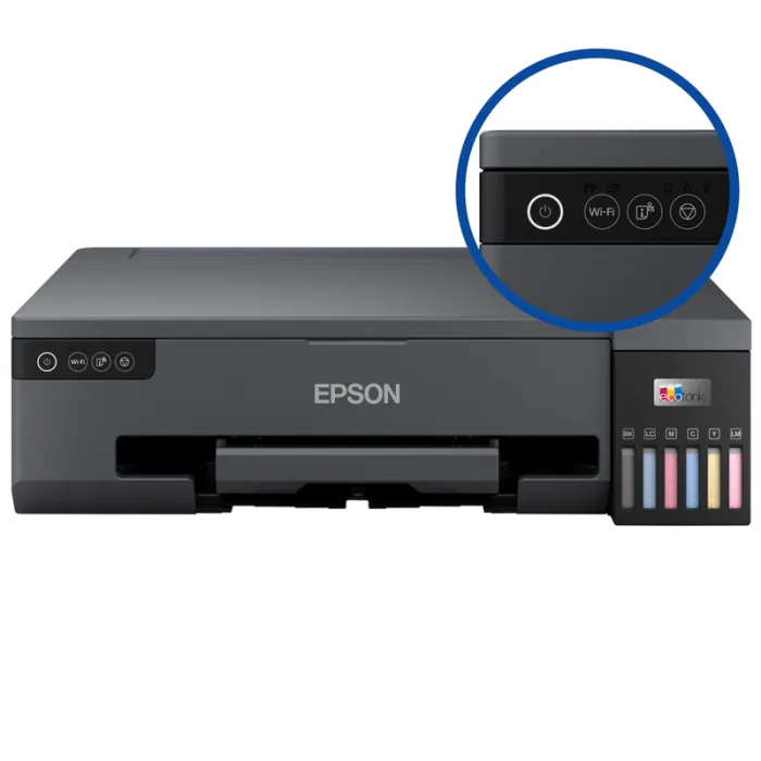 Control panel buttons - Sublimation Printer - Epson ET-18100 - A3 Photo version