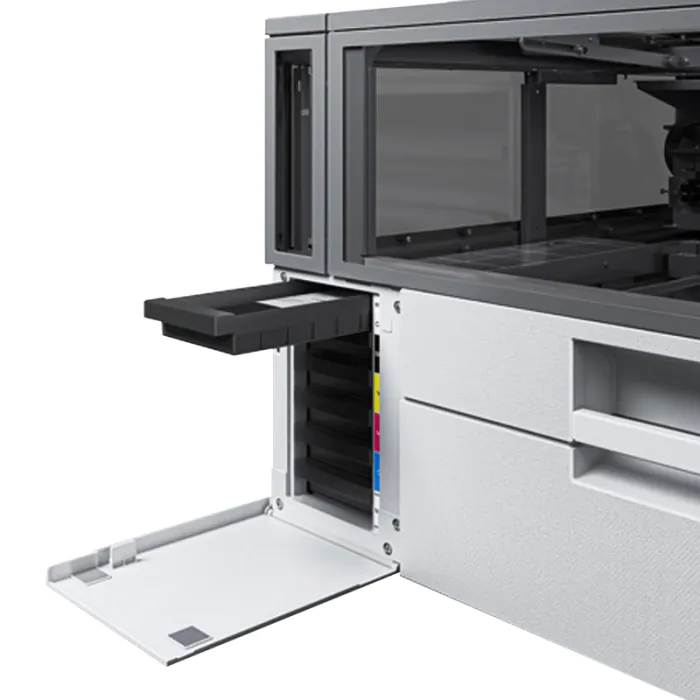 Impresora DTG-DTF Epson SC-F1000 - Compartimento de tintas 