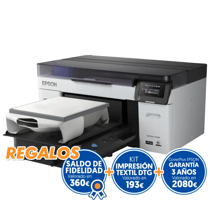 Impresora DTG-DTF Epson SC-F2200 BRILDOR ®