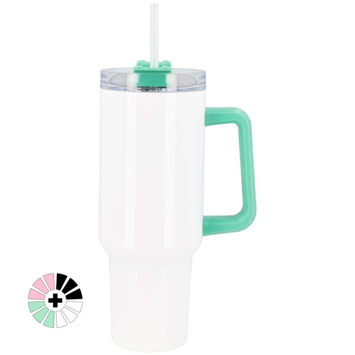 Sublimable Stainless Steel Thermo Jugs with Coloured Handles Sublimable Stainless Steel Thermo Jugs with Coloured Handles