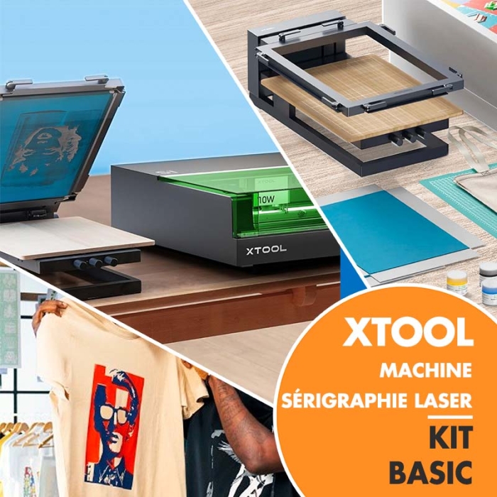 Machine de sérigraphie laser xTool Kit Basic