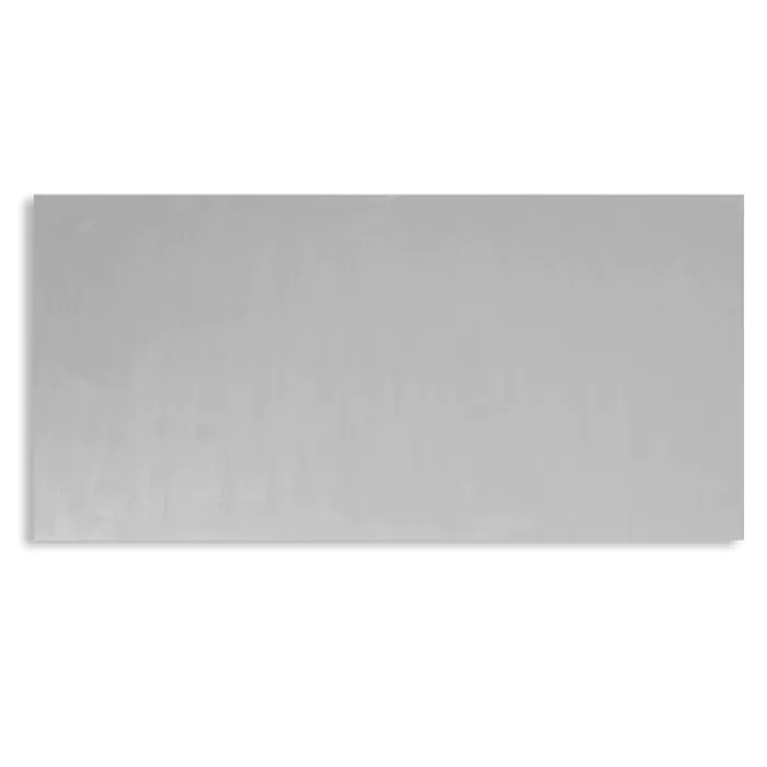 Lámina 30x61cm de aluminio blanco brillo sublimable - Reverso