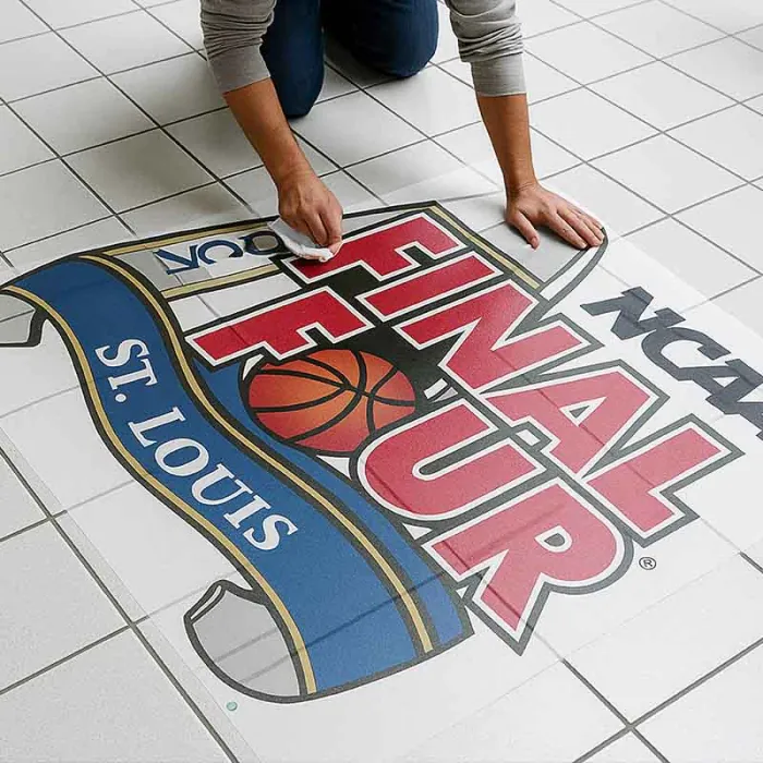 Láminas para suelo Kemica TecFloor - Ejemplo de uso