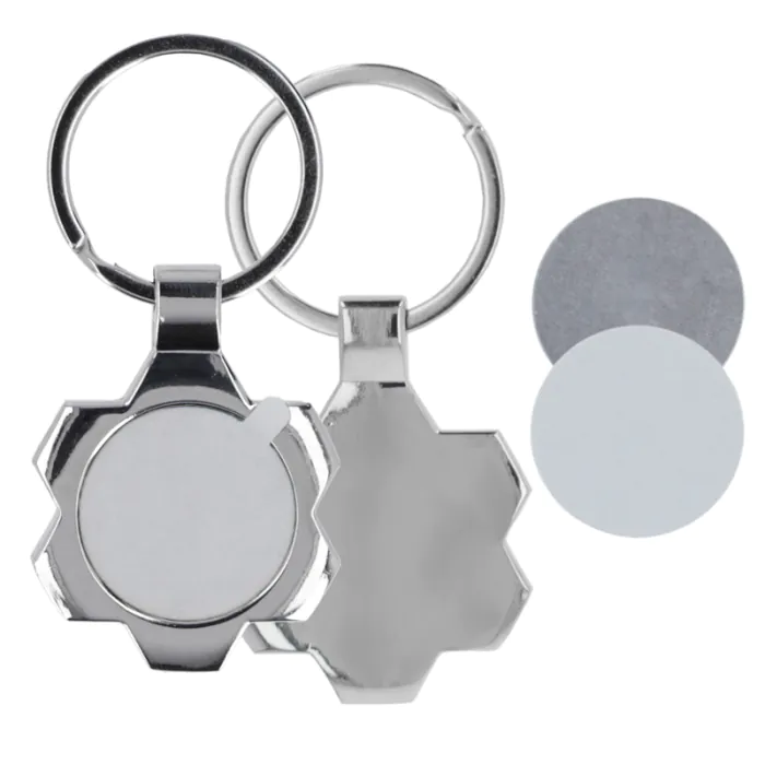 Gisafai Lot de 30 porte-clés vierges en acier inoxydable gravés au laser pour loisirs créatifs, cadeaux (argent Gisafai Lot de 30 porte-clés vierges en acier inoxydable gravés au laser pour loisirs créatifs, cadeaux (argent