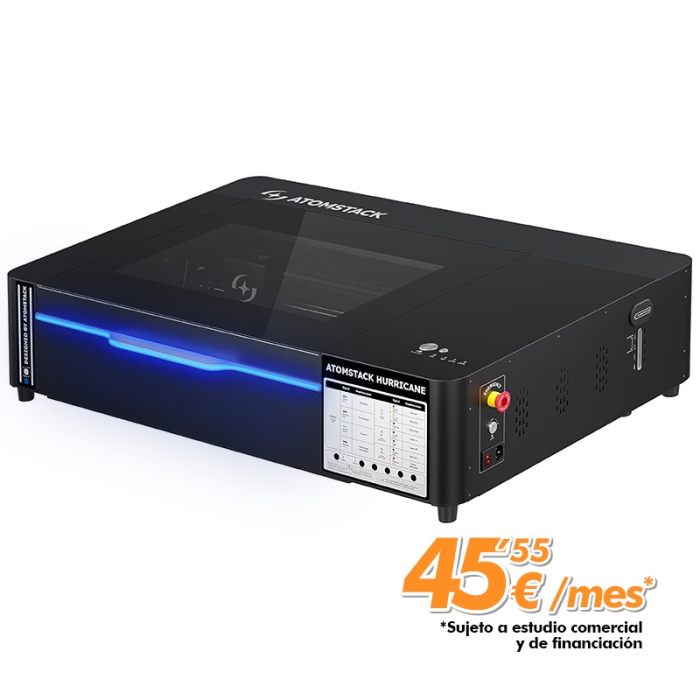 Máquinas de corte y grabado láser CO2 - AtomStack Hurricane