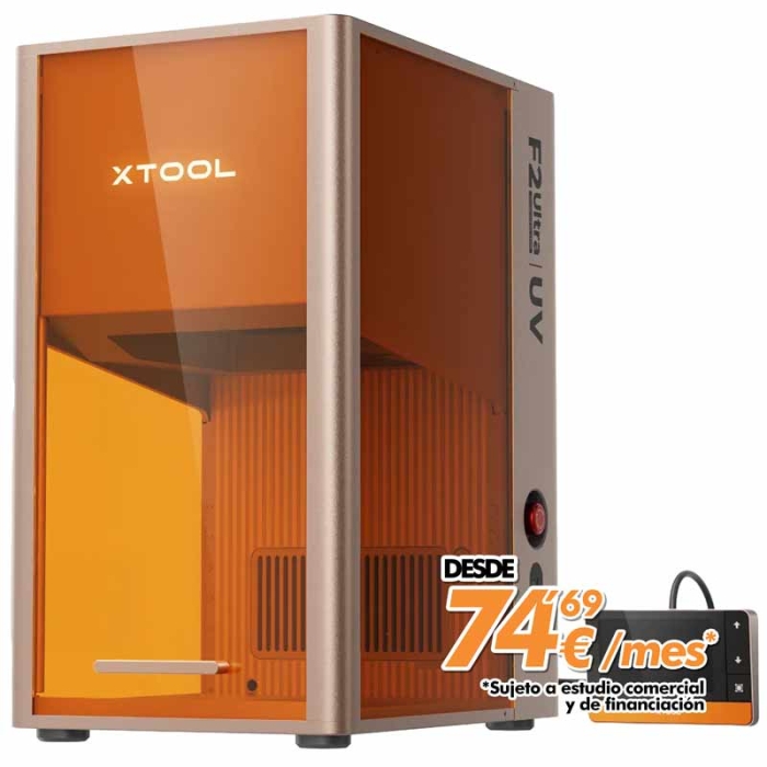 Máquina de grabado láser Ultravioleta - xTool F2 Ultra UV