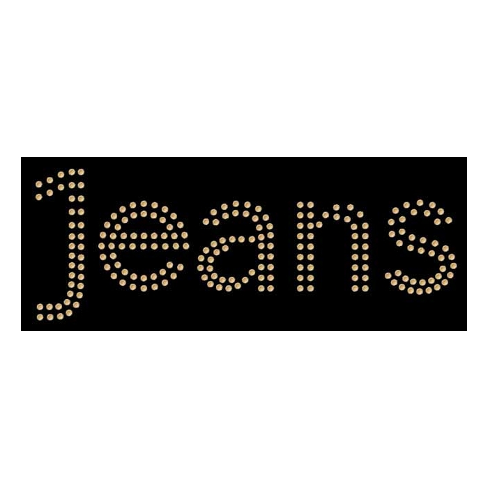 Diseño de pedrería Jeans