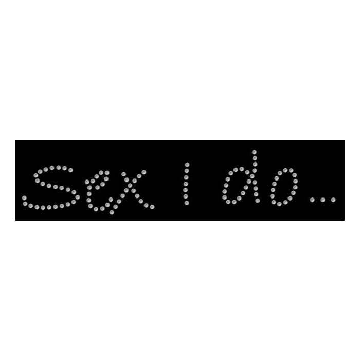 Diseño de pedrería Sex I do...
