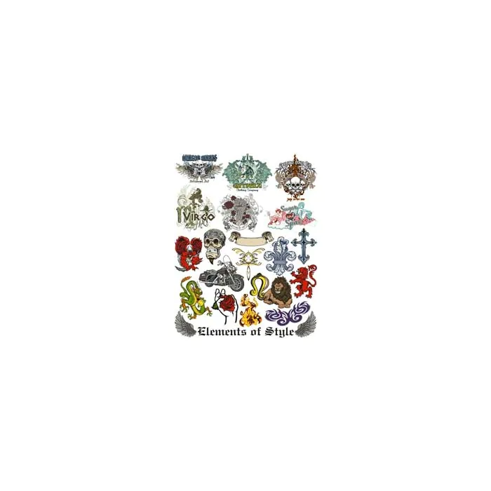 Plantillas y cliparts Elements of Style Vol. 1 - interior