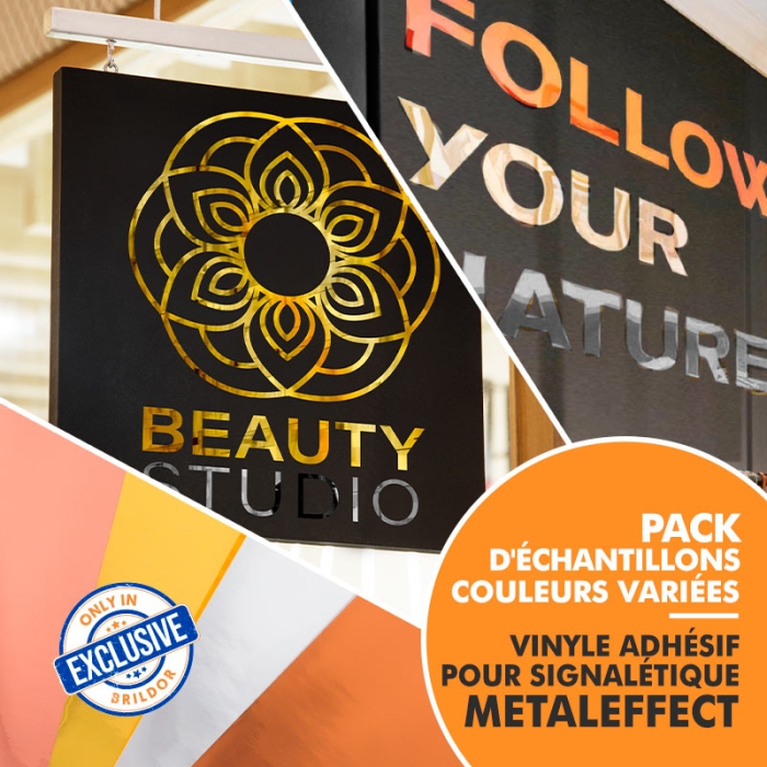Pack d'échantillons vinyles MetalEffect Aslan CA 23 Pack d'échantillons vinyles MetalEffect Aslan CA 23